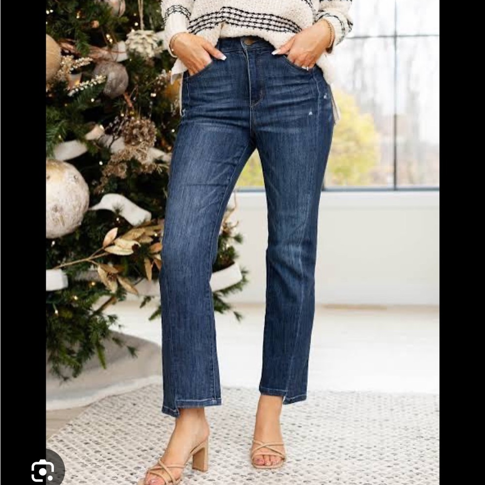 DEMOCRACY Ab solution jeans AB Technology size 8 boot cut